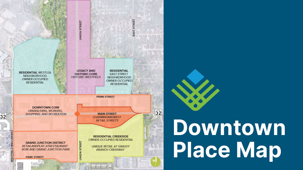 downtown place map